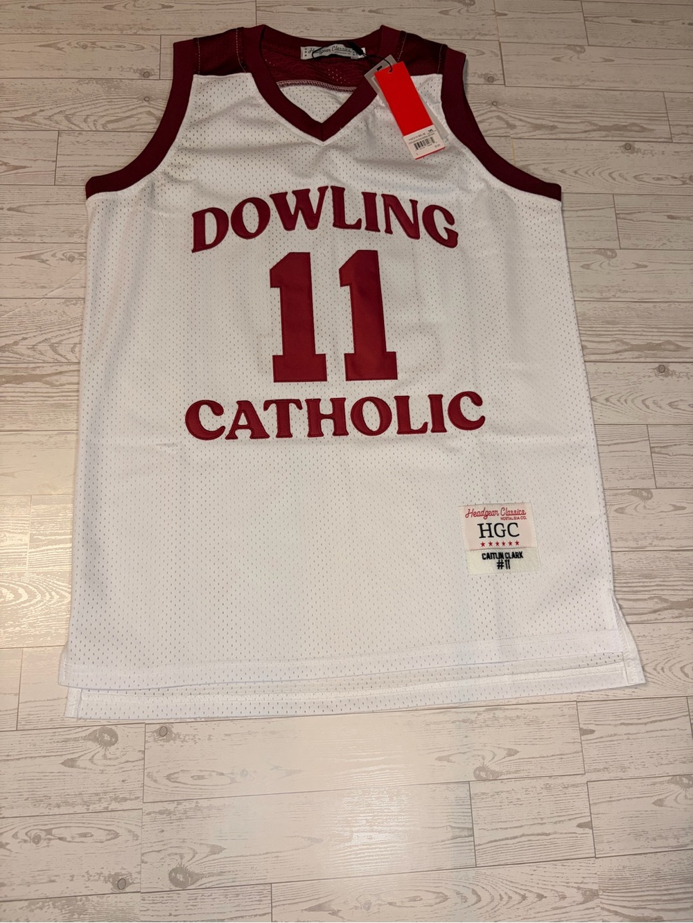 Caitlin Clark Dowling Catholic #11 High School Basketball Jersey -Small
